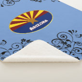 Couverture Sherpa Drapeau de l'Arizona (3/4)