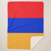 Couverture Sherpa Drapeau de l'Arménie (Devant)