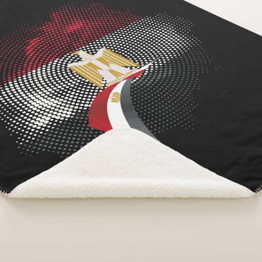 Couverture Sherpa Drapeau de l'Égypte (3/4)