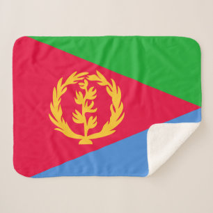 Couverture Sherpa Drapeau de l'Érythrée