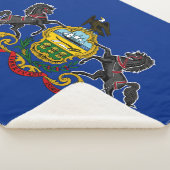 Couverture Sherpa Drapeau de l'État de Pennsylvanie (3/4)