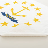 Couverture Sherpa Drapeau de l'État de Rhode Island (3/4)