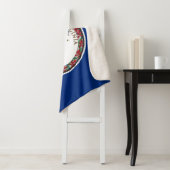 Couverture Sherpa Drapeau de l'État de Virginie (En situation)