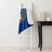 Couverture Sherpa Drapeau de l'État du Nebraska (En situation)