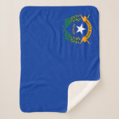 Couverture Sherpa Drapeau de l'État du Nevada (Devant)