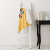 Couverture Sherpa Drapeau de l'État du New Jersey (En situation)