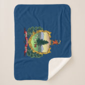 Couverture Sherpa Drapeau de l'État du Vermont (Devant)