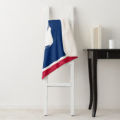 Couverture Sherpa Drapeau de l'État du Wyoming (En situation)