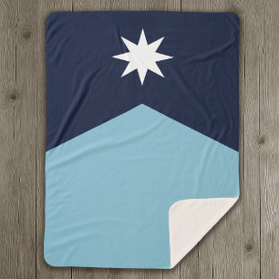 Couverture Sherpa Drapeau de l'État rebelle du Minnesota