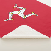 Couverture Sherpa Drapeau de l'île de Man (3/4)