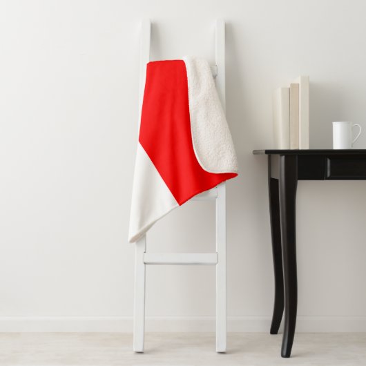 Couverture Sherpa Drapeau de l'Indonésie (En situation)