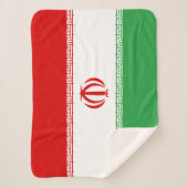 Couverture Sherpa Drapeau de l'Iran (Devant)