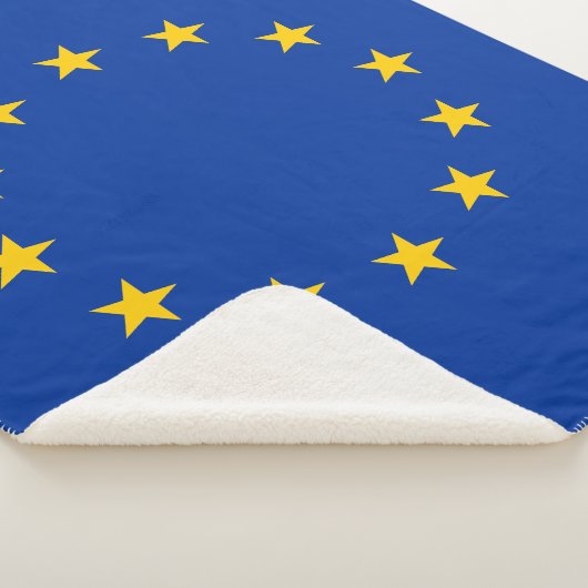 Couverture Sherpa Drapeau de l'Union européenne (3/4)