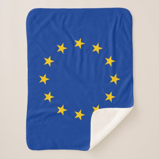 Couverture Sherpa Drapeau de l'Union européenne (Devant)