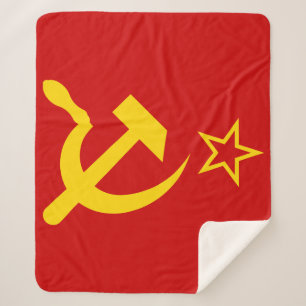 Couverture Sherpa Drapeau de l'URSS - Drapeau de l'Union soviétique