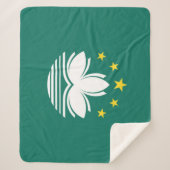 Couverture Sherpa Drapeau de Macao (Région chinoise) (Devant)