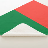 Couverture Sherpa Drapeau de Madagascar (3/4)