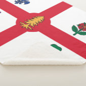 Couverture Sherpa Drapeau de Montréal (Québec, Canada) (3/4)