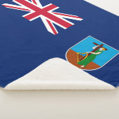 Couverture Sherpa Drapeau de Montserrat (3/4)