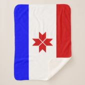 Couverture Sherpa Drapeau de Mordovie (Devant)