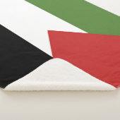 Couverture Sherpa Drapeau de Palestine (3/4)
