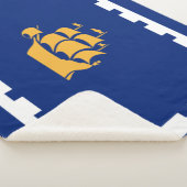 Couverture Sherpa Drapeau de Québec (Québec, Canada) (3/4)