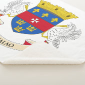Couverture Sherpa Drapeau de Saint-Barthélemy (3/4)