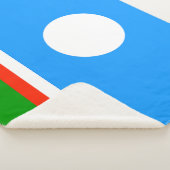Couverture Sherpa Drapeau de Sakha (3/4)