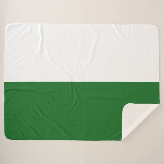 Couverture Sherpa Drapeau de Saxe (État allemand) (Devant (Horizontal))