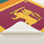 Couverture Sherpa Drapeau de Sri Lanka (3/4)