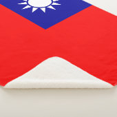 Couverture Sherpa Drapeau de Taïwan (3/4)