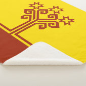 Couverture Sherpa Drapeau de Tchouvachie (3/4)