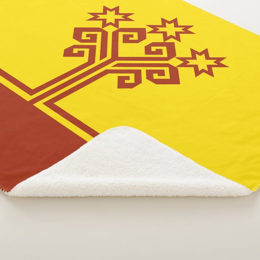 Couverture Sherpa Drapeau de Tchouvachie (3/4)