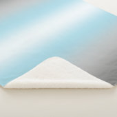 Couverture Sherpa Drapeau Déiboy Gradient Pride - Drapeau Demiboy (3/4)