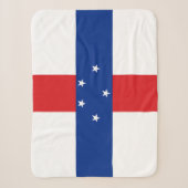 Couverture Sherpa Drapeau des Antilles néerlandaises (Devant)