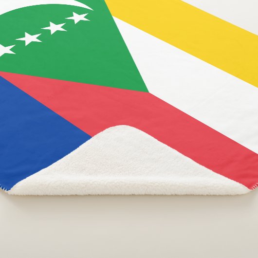 Couverture Sherpa Drapeau des Comores (3/4)