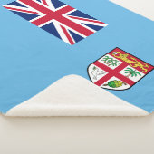 Couverture Sherpa Drapeau des Fidji (3/4)