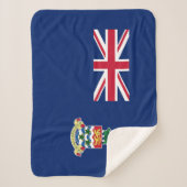 Couverture Sherpa Drapeau des îles Caïmans (Devant)