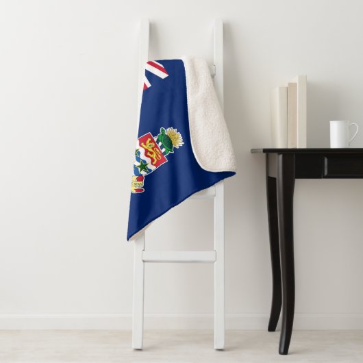 Couverture Sherpa Drapeau des îles Caïmans (En situation)