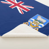 Couverture Sherpa Drapeau des îles Falkland (3/4)