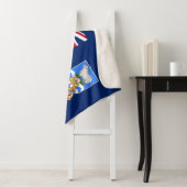 Couverture Sherpa Drapeau des îles Falkland (En situation)