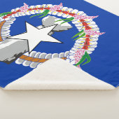 Couverture Sherpa Drapeau des Îles Mariannes du Nord (3/4)