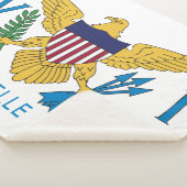 Couverture Sherpa Drapeau des îles Vierges américaines (3/4)