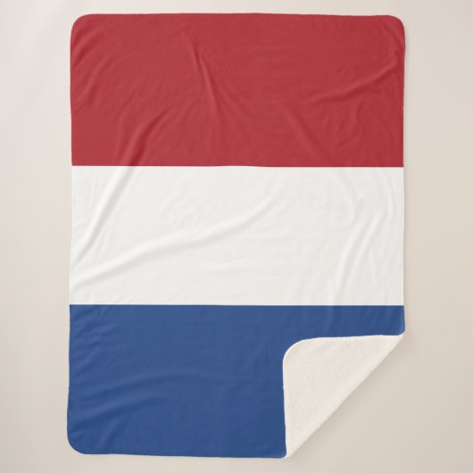 Couverture Sherpa Drapeau des Pays-Bas (Devant)