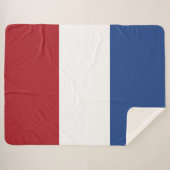 Couverture Sherpa Drapeau des Pays-Bas (Devant (Horizontal))