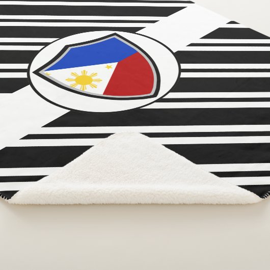Couverture Sherpa drapeau des Philippines (3/4)