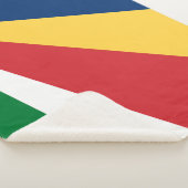 Couverture Sherpa Drapeau des Seychelles (3/4)
