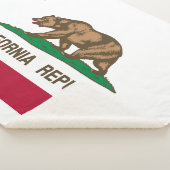 Couverture Sherpa Drapeau d'État de la République de Californie (3/4)