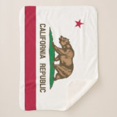 Couverture Sherpa Drapeau d'État de la République de Californie (Devant)