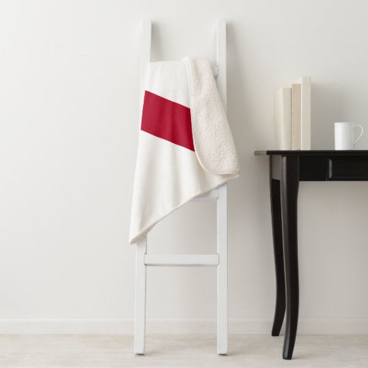 Couverture Sherpa Drapeau d'État de l'Alabama (En situation)